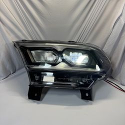 2021 2022 2023 2024 2025 Dodge Durango Base Black Headlight Left Driver