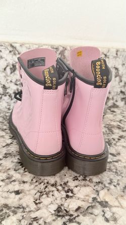 Dr. Martens Pink Patent Leather Boots