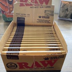Classic King Size Supreme Raw Papers