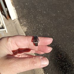 Black And White Diamond Ring