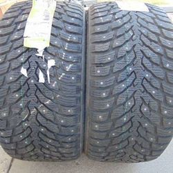 2 New Old Stock 275 35 20 Nokian Hakkapeliitta9 Studded Tires Date 2018