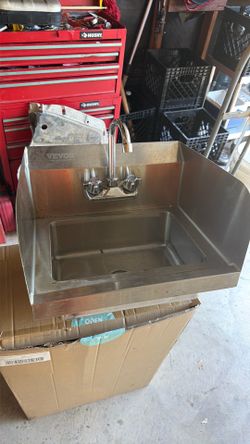 Vevor commercial hand washing sink