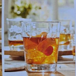 JUEGO DE 4 VASOS CORTOS PARA CÓCTEL PRINCESS HOUSE 