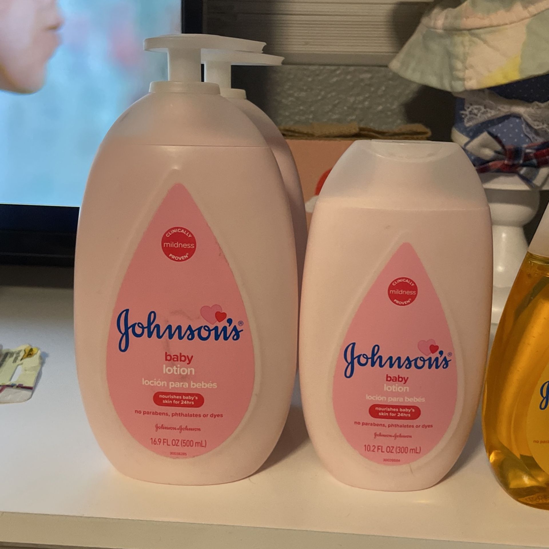 Baby Shampoo And Lotion