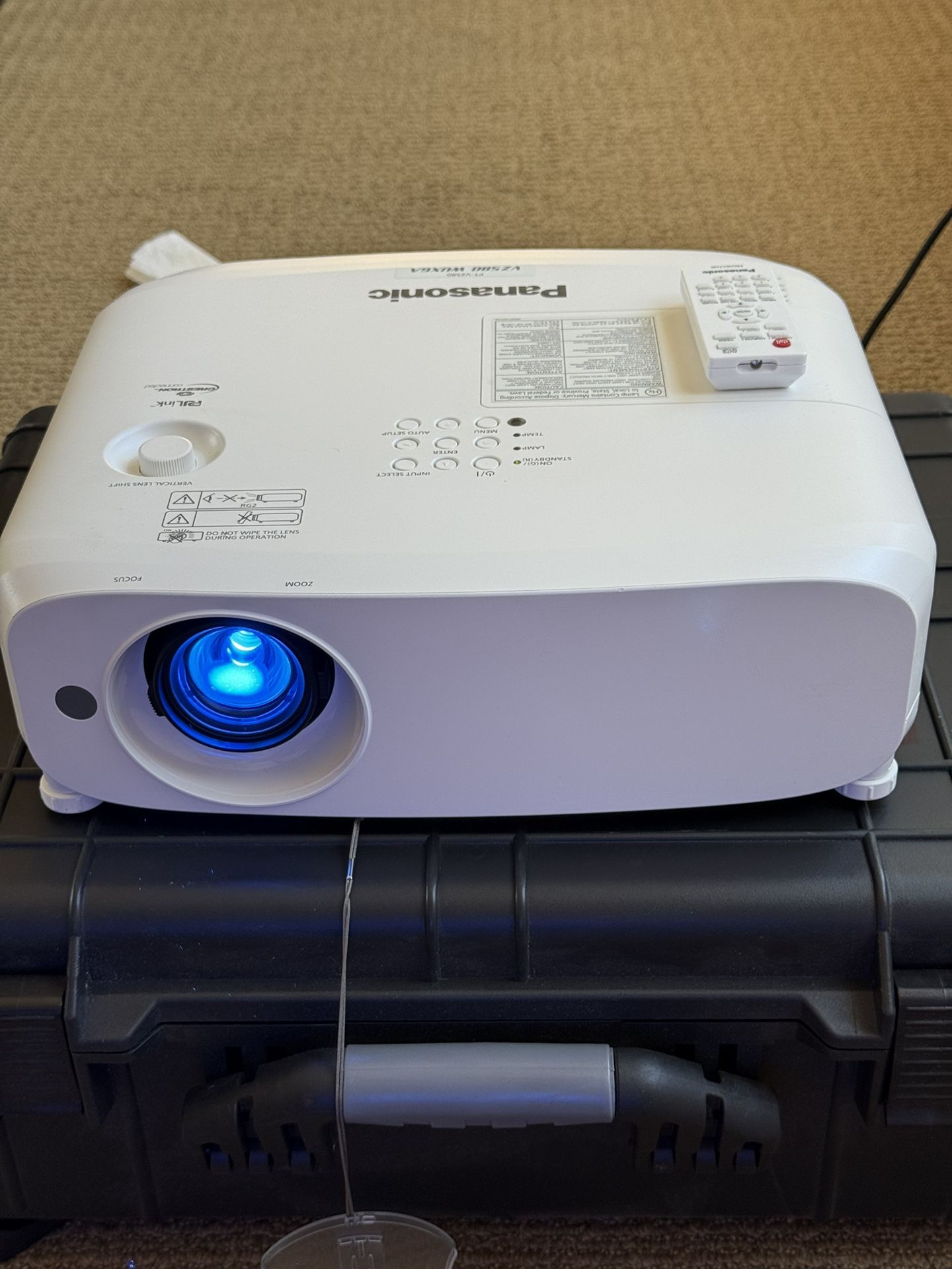 Panasonic PT-VZ580 Projector- 5000 Lumens - 170 Hours!