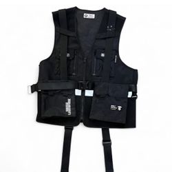 Aape strapped Safety vest by Abathing ape very rare