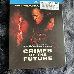Crimes  Of The Future Blu Ray 