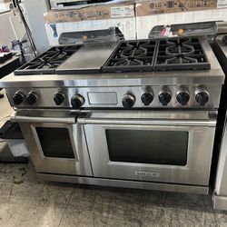 Wolf Dual Fuel Legacy Model 48” Range With Griddle
