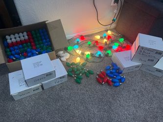 C9 Christmas multi color lights