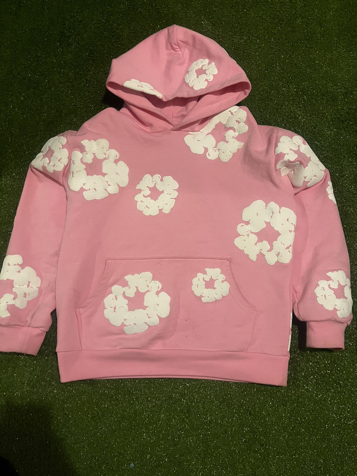 Pink Denim Tears Hoodie