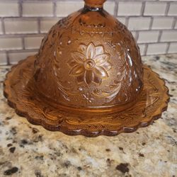 Glass Amber Sandwich 