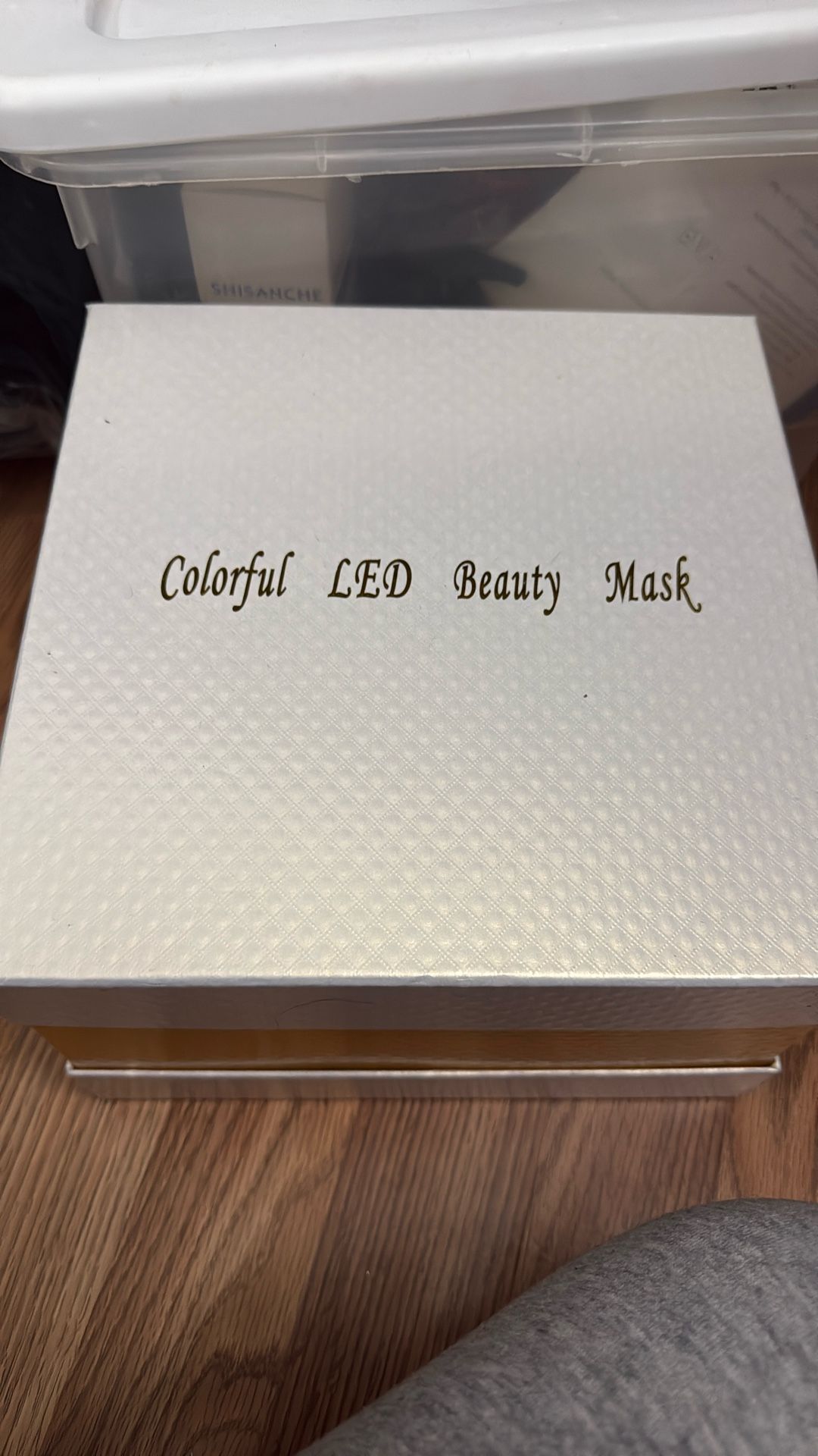 colorful LED beauty mask