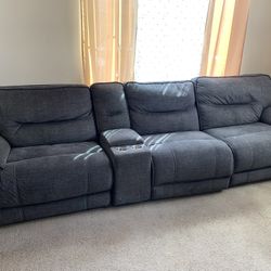 Well Maintained Recliner Couch 