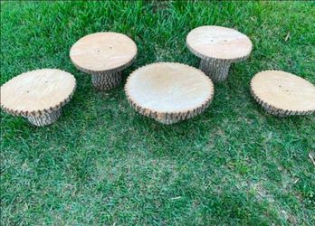 ***Natural Wood Cake Stand*** Cupcake Stand  (Price Depends On The Item)