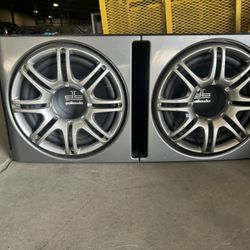 12 In Polk Audio Subs 