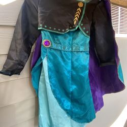  Frozen 2 Princess Anna Dress Set – Perfect for Halloween or Dress-Up! ❄️