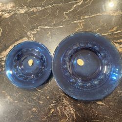 Indiana glass Tiara Cobalt Blue