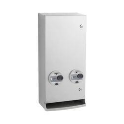 Bobrick B-2706 25 ClassicSeries, Surface Mounted Napkin Tampon Vendor (25¢ Operation)