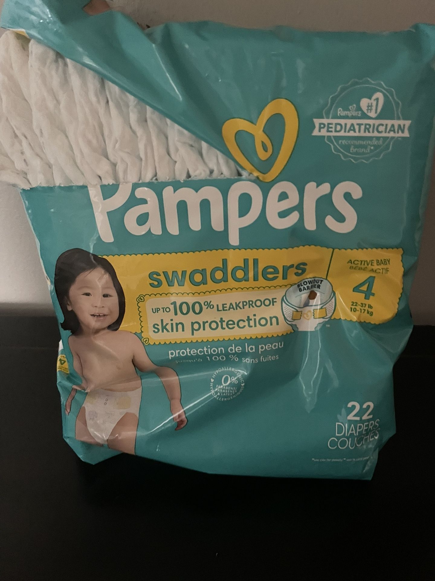 Pampers Swaddler Diapers Size 4