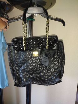 Betsey Johnson Heart Tote