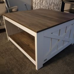 VEVOR Farmhouse Coffee Table 