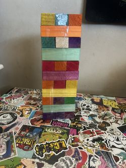 Colorful Jenga