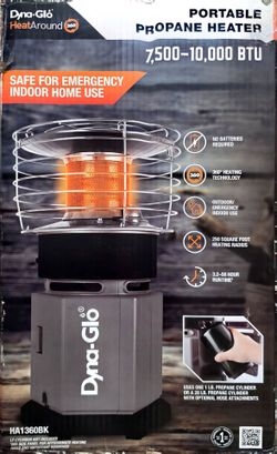 Dyna-Glo HeatAround 360 Portable Propane Heater Model HA1360BK
