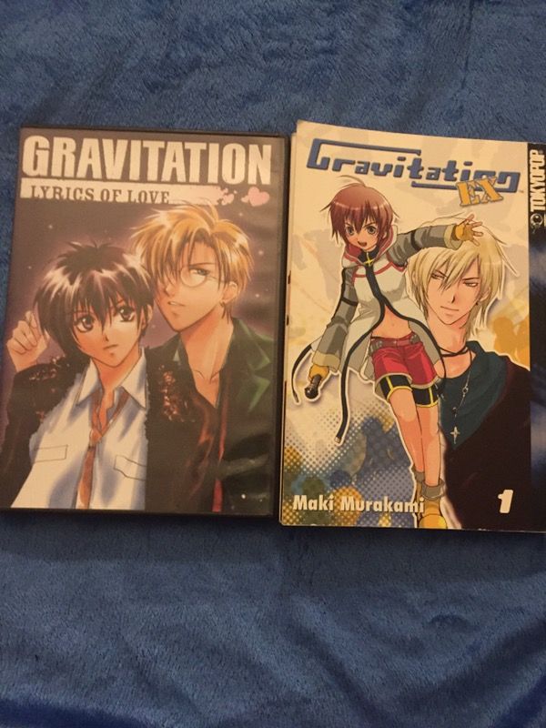 Gravitation movie w/ manga