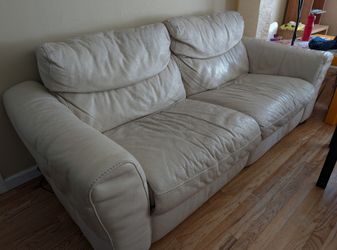 Natuzzi Leather Sofa