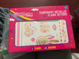Girlzone Metallic Flash Tattoos