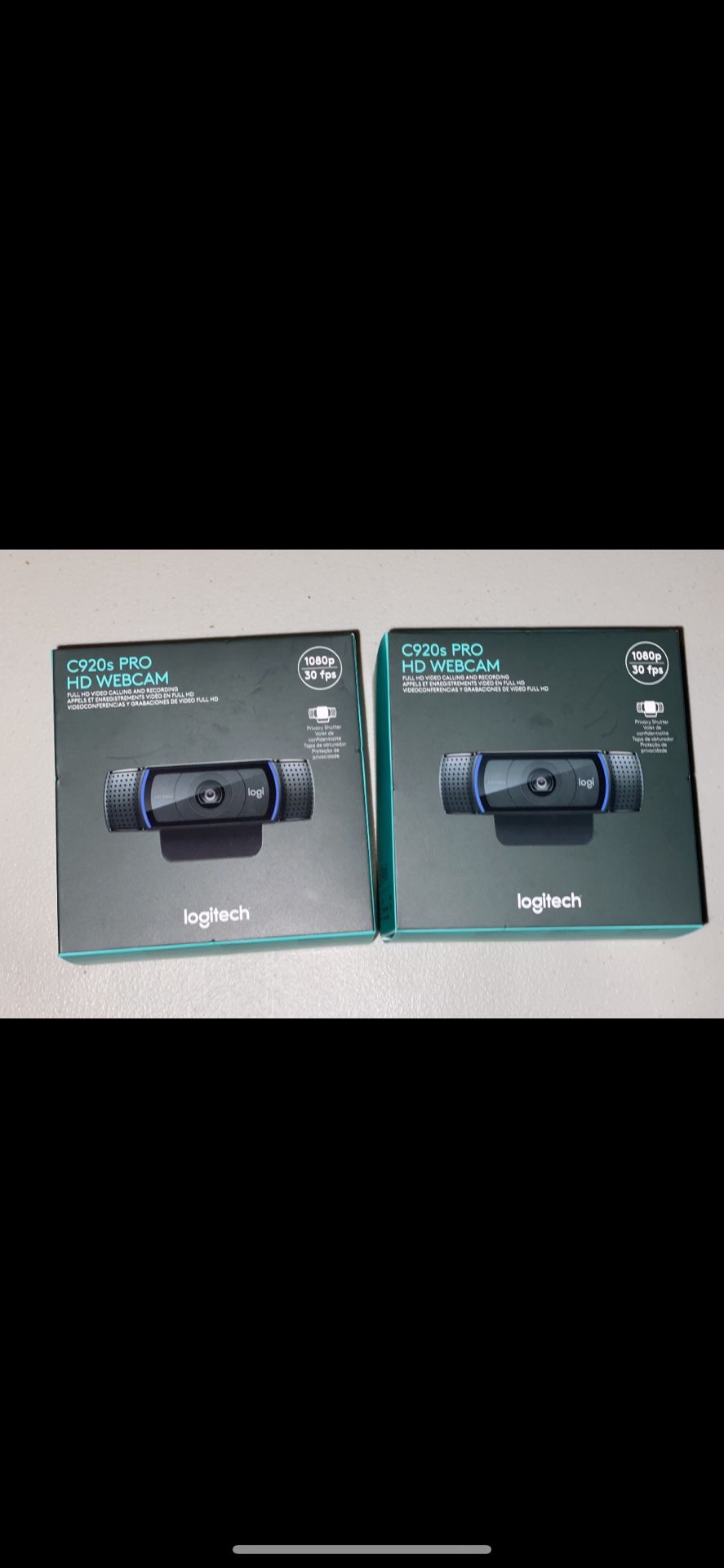 Logitech Webcam C920s PRO HD 1080p 30 fps w/ Privacy Shutter