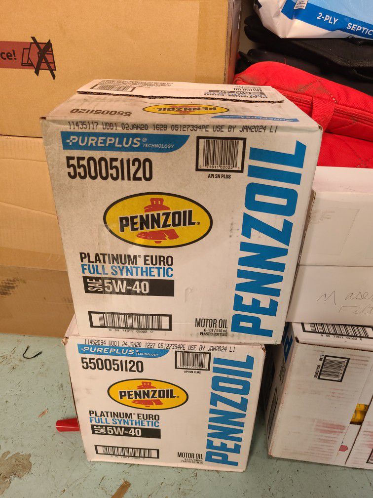 Pennzoil Platinum Euro 5W-40 Oil And Filter
