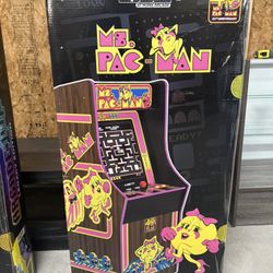 ARCADE1UP Ms. Pac Man 40th Anniversary Classic 10 in 1Up Arcade - 