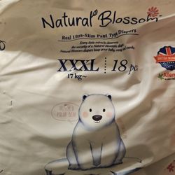 Natural Blossom Diapers 