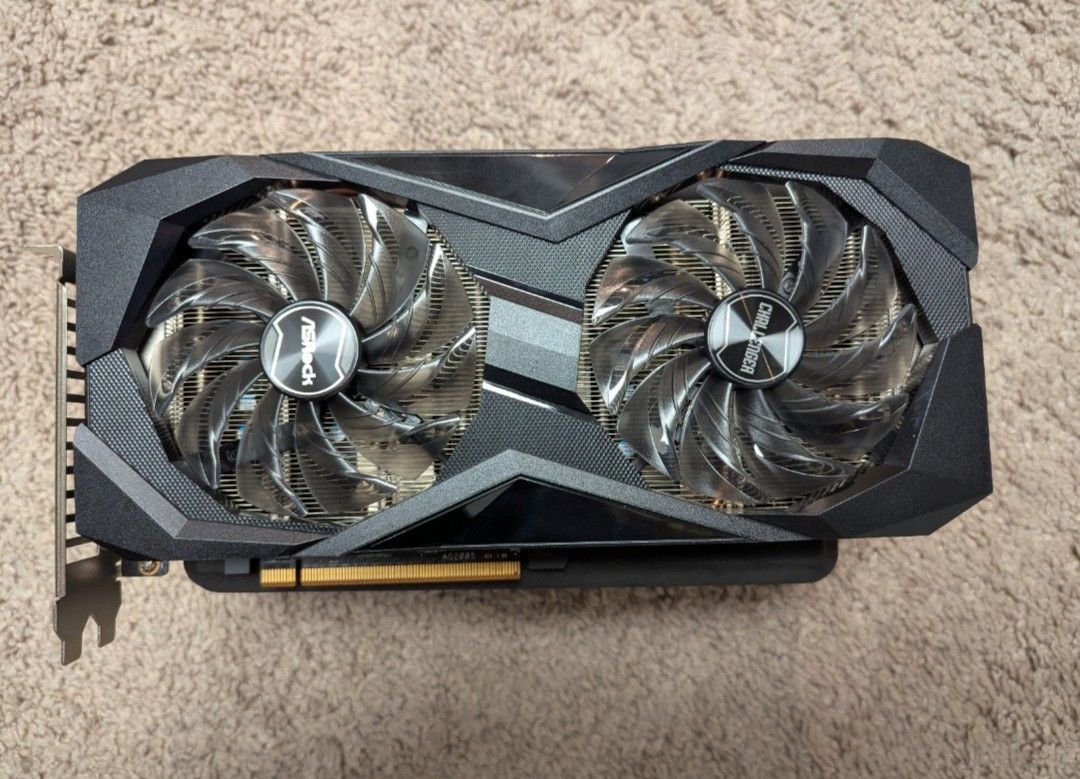ASRock RX 6700 XT 12GB challenger 未使用 ASRock AMD Radeon RX 6700 XT Challenger D Dual Fan 12GB