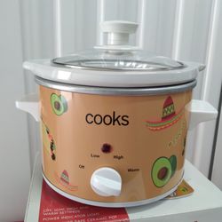 Slow cooker 1.5 Qt with taco design