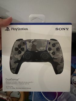 Sony PS5 DualSense Wireless Controller Gray Camo
