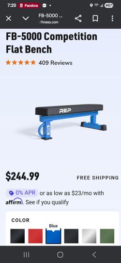 Rep Fitness FB-5000 Competition Flat Bench