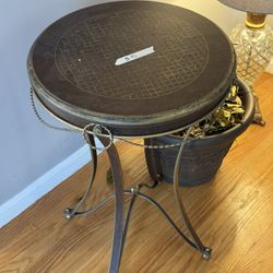 Round Table And Floor Mat