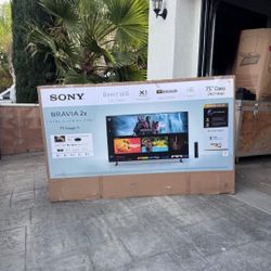 75” Sony bravía 2 led 4k Uhd tv 75S20