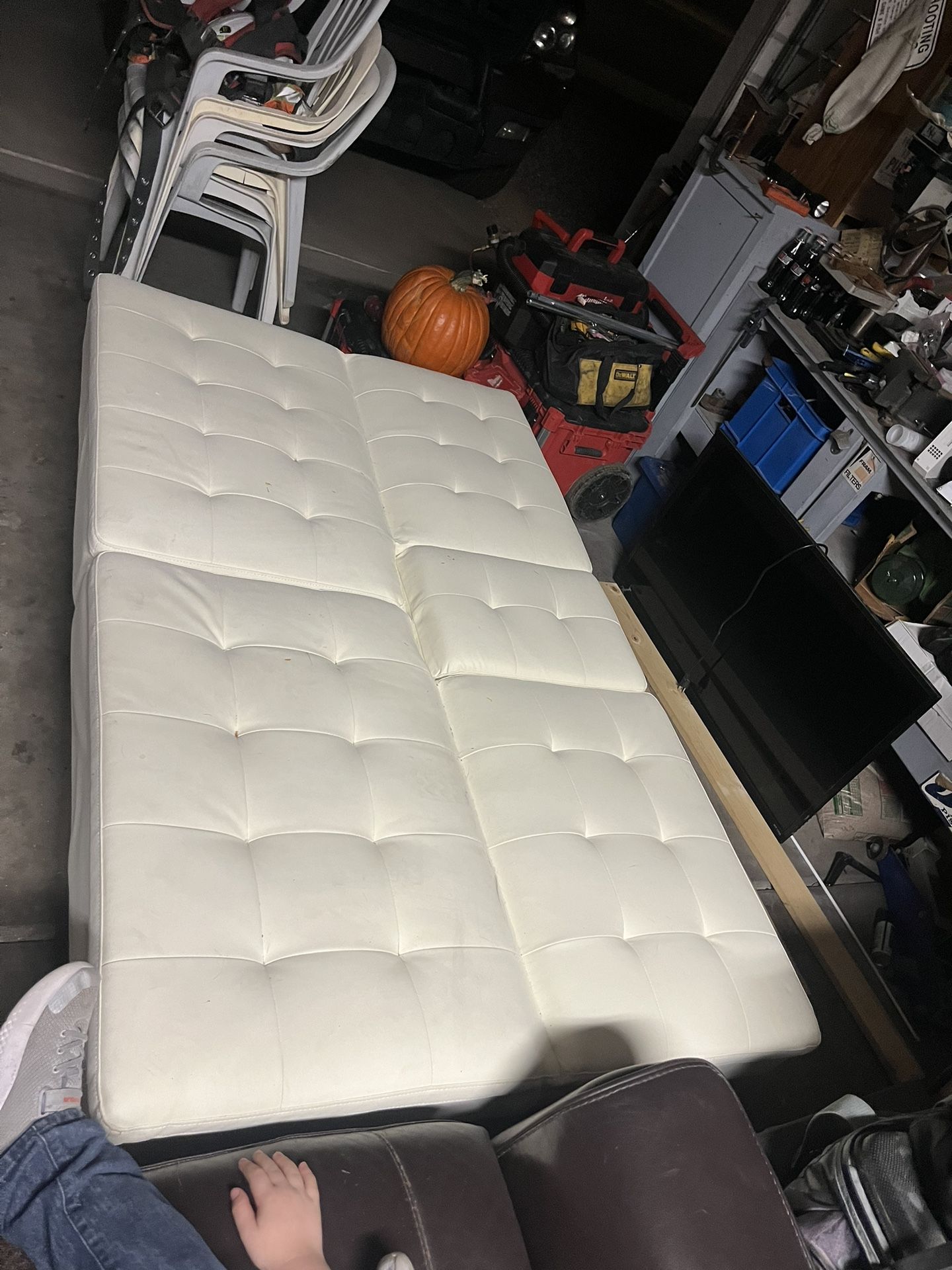 White Futon