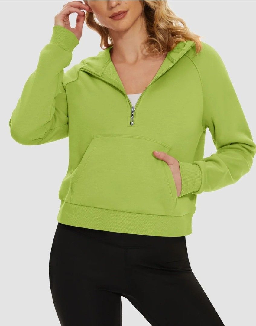 2 Half Zip Hoodies L/XL