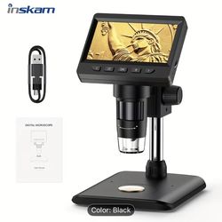 Digital Microscope 1000X w/ Screen & LED Lights – Like New