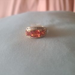 YELLOW GOLD 14K MEXICAN SUNFIRE 💛 RING  OPALS 