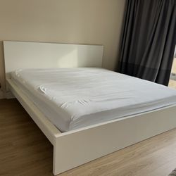 IKEA Kingsize Bedframe - White