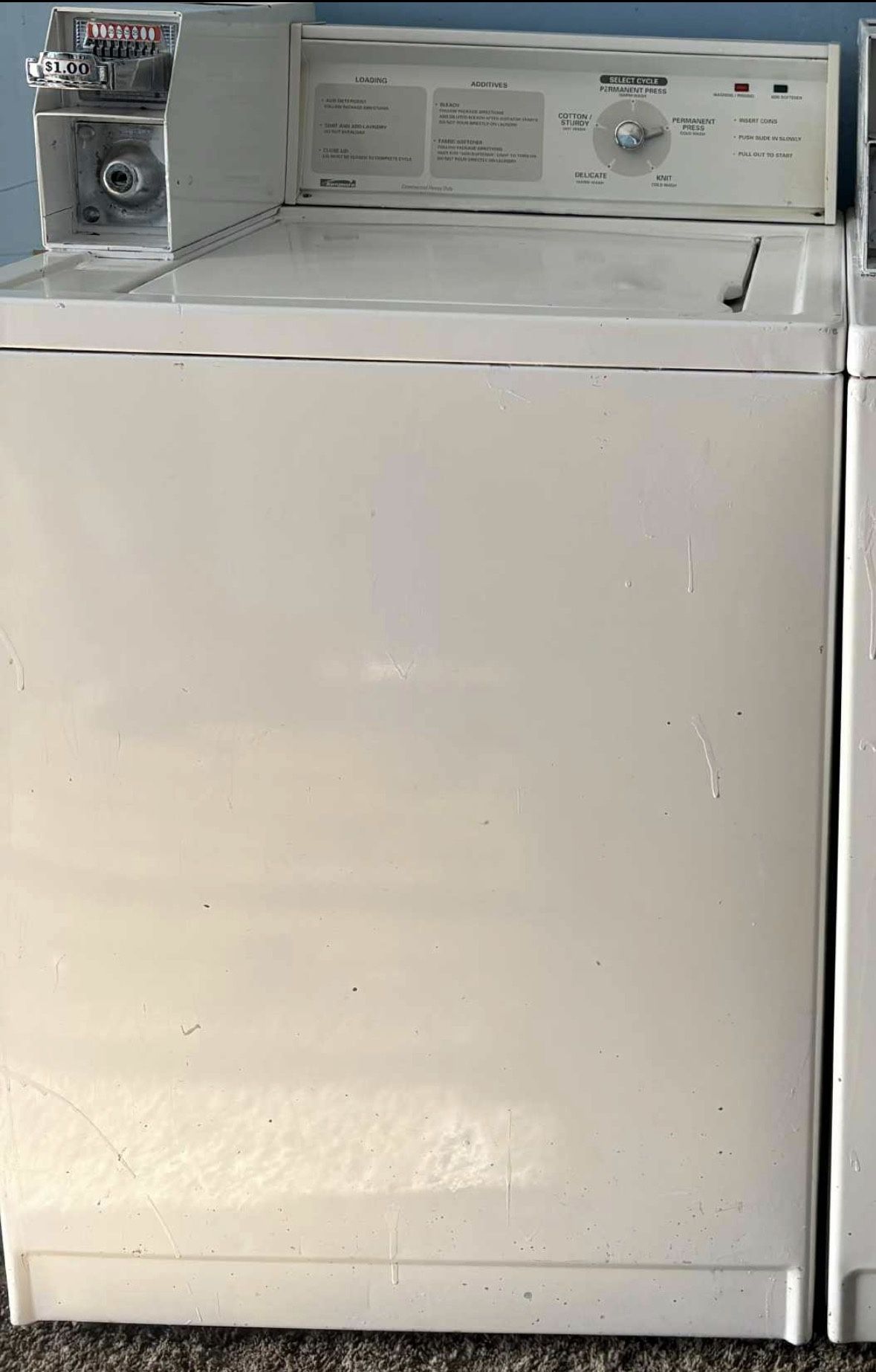 Kenmore Coin Operated Washer 