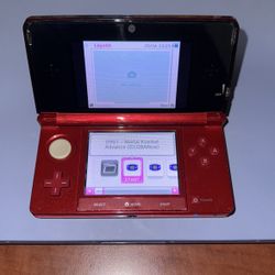 Original Nintendo 3DS In Flame Red 