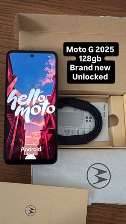 Moto G 128gb 2025! Brand New! Unlocked