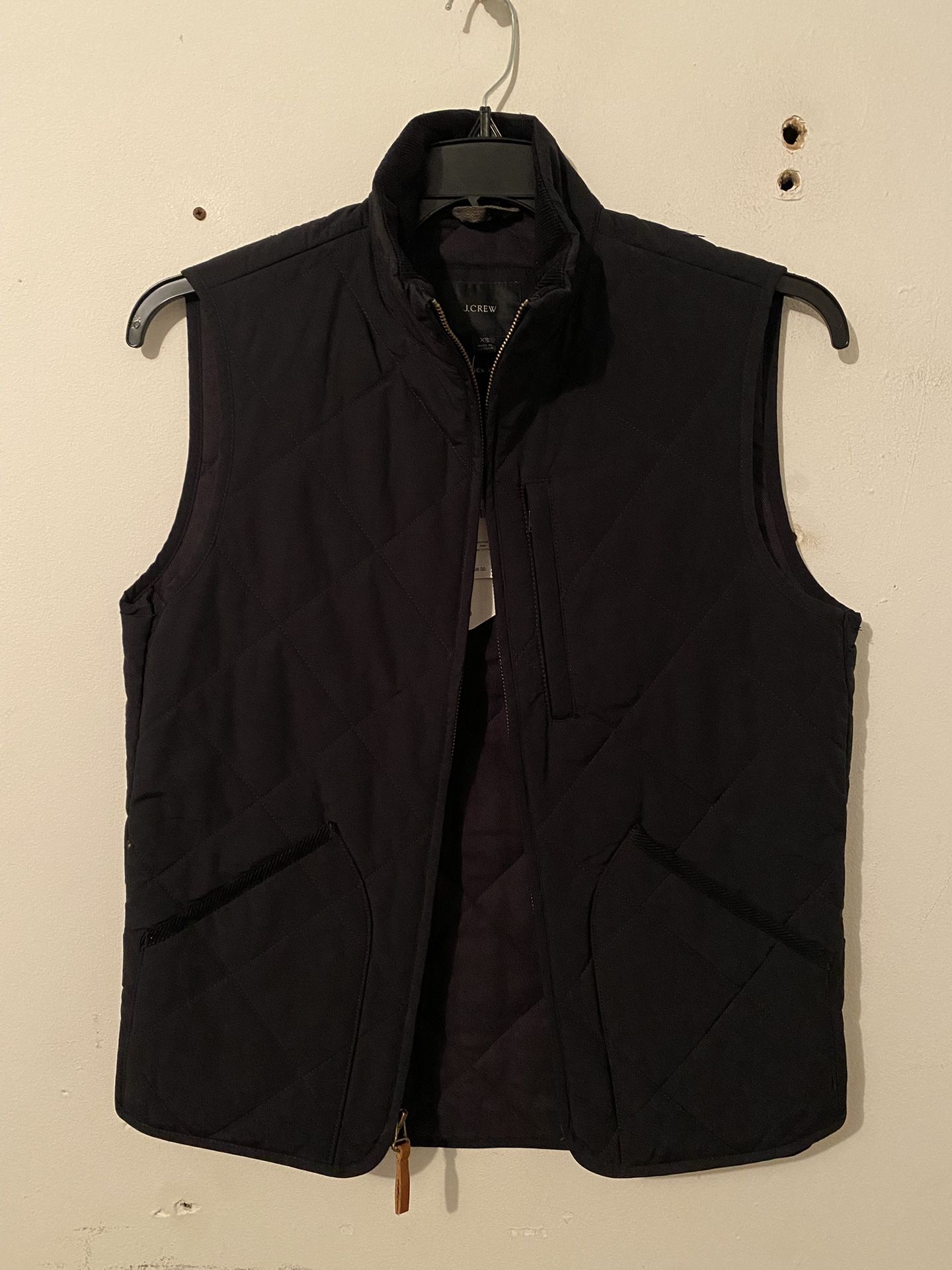 J Crew Quilted Vest Size XS Men