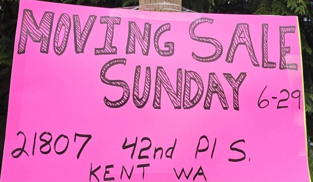 Day 2 Moving Sale